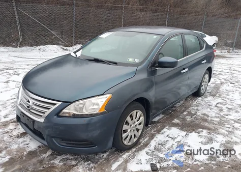 2015 Nissan Sentra Sv from USA, damaged, VIN 3N1AB7AP0FY233686